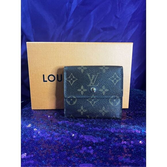 Auth Louis Vuitton Monogram PF. Elise NM Wallet with box - Picture 1 of 16